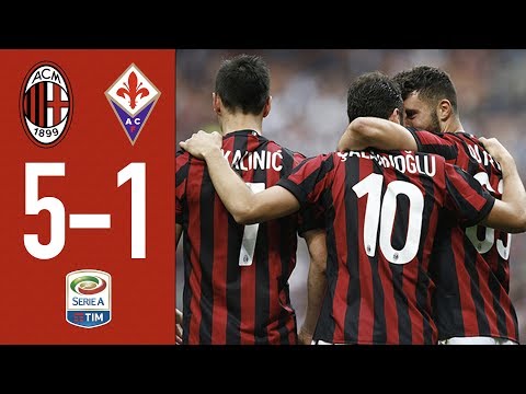 Highlights AC Milan 5-1 Fiorentina – Matchday 38 Serie A 2017/18