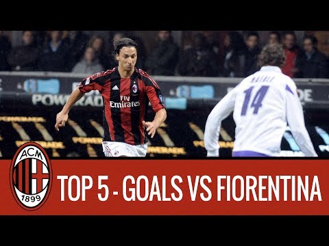 AC Milan Top Goals scored vs Fiorentina at San Siro