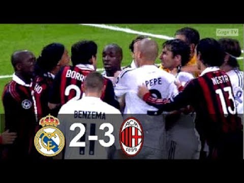 Real Madrid vs Milan 2-3 – Champions League 2009/2010 – Highlights