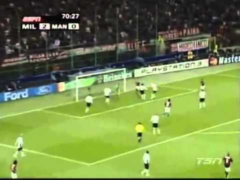 Ac Milan vs Man United Champions League Semi Final 2007 2nd half