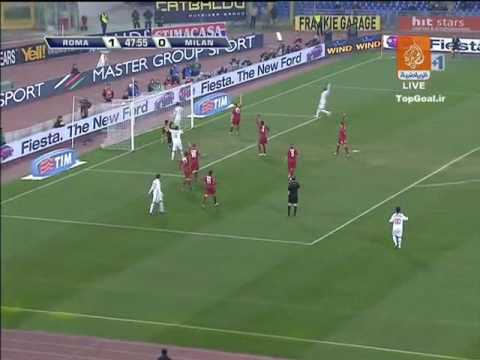 AS Roma 2 2 AC Milan 2008/09