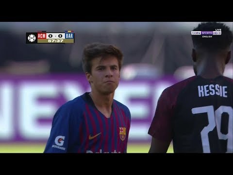 Ricard Puig vs AC Milan (05/08/2018) HD by FCBComps10