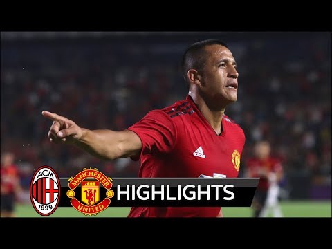 AC Milan vs Manchester United 1-1 (8-9 Pen.) Extended Match Highlights – 25/07/2018 HD