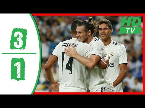 Real Madrid vs AC Milan 3-1 Highlights 2018