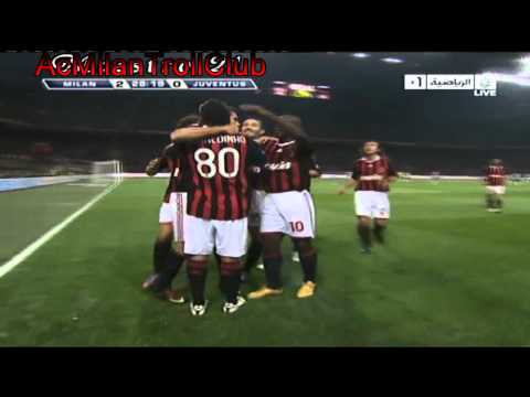 Ac Milan vs juventus (3-0) (2009-2010) HD stars farewell match