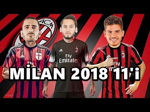 Milan’ın 2018 Yılı Muhtemel 11’i ⚽EFSANE GERİ DÖNÜYOR