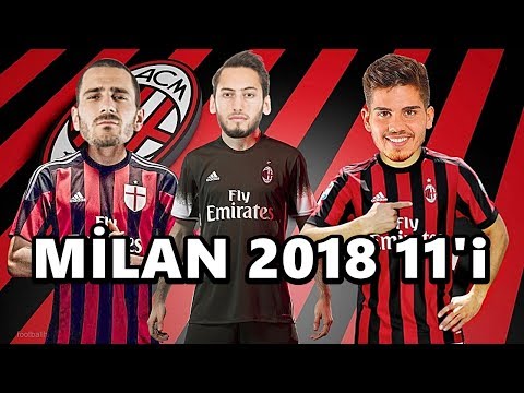 Milan’ın 2018 Yılı Muhtemel 11’i ⚽EFSANE GERİ DÖNÜYOR