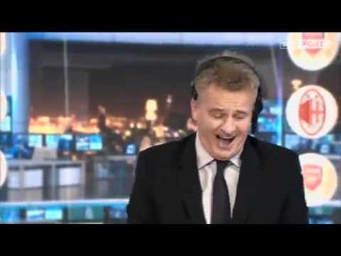 Sky Sports Charlie Nicholas Goes Crazy – Arsenal 3-0 AC Milan – Very Funny!