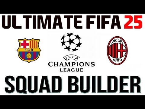FIFA 13 Ultimate Team SQUAD BUILDER – Ultimate FIFA Episode 25 – AC Milan v Barcelona