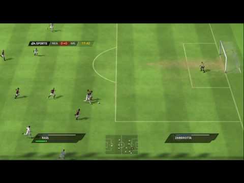 Fifa 10 Real Madrid Vs AC Milan First Half