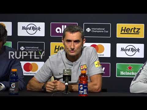USA: AC Milan and Barca coaches find positives in final pre-season friendly
