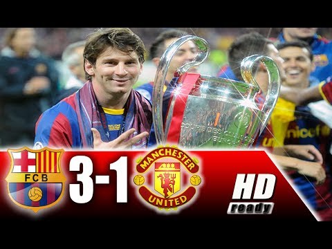 FC Barcelona vs Manchester United 3-1 // UEFA Champions League Final 2010/2011 HD