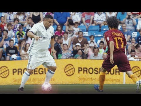 Ronaldo All Touches ● 11/6/2017  ● Real Madrid Legends vs AS Roma Legends ● | HD | ●