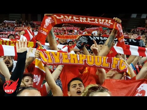 Boss Full Time YNWA at the Levi’s Stadium! | Liverpool vs AC Milan 2-0
