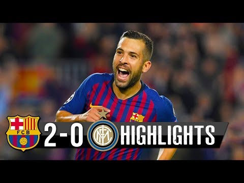 Barcelona Vs Inter 2−0 – All Goals & Extended Highlights – Resumen y Goles 2018