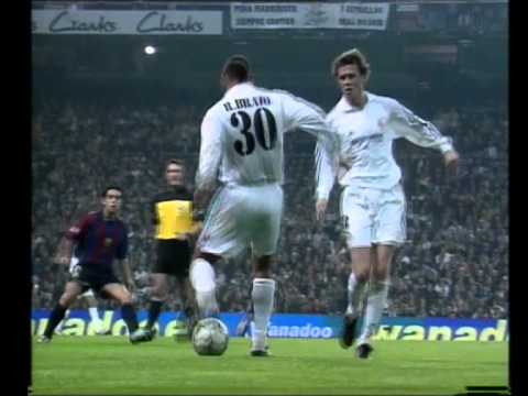 Real Madrid Barcelona: 2-0 temporada 2001/2002.