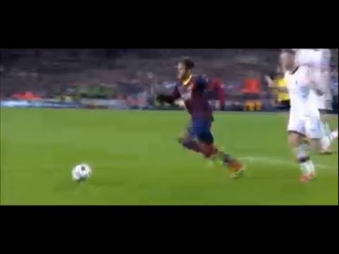 Neymar Jr owns 4 players of AC Milan & miss goal during Fc Barcelona vs AC Milan 6/11/2013 HD