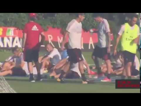 ac milan new squad training for Season 2017/2018