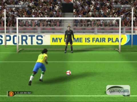 Man Utd vs Brazil: penalty shootout fifa 09