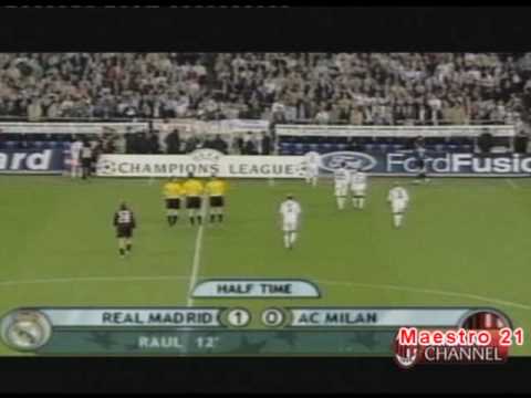 Highlights Real Madrid 3-1 AC Milan – 12/3/2003