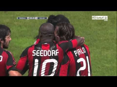 Pirlo Incredible Goal vs Parma 0-1 AC Milan HD