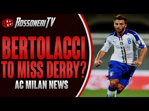 Bertolacci To Miss Derby? | AC Milan News | Rossoneri TV