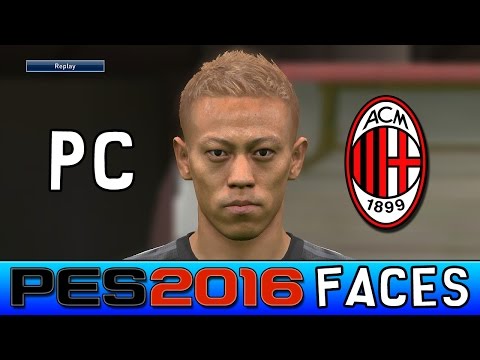 AC Milan |  Pro Evolution Soccer 2016 Faces (PC Version)
