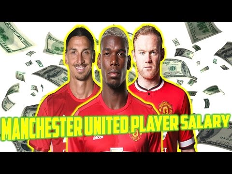 Manchester United player salaries 2017 ||  Manchester United football players salary  per week .