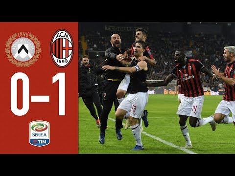 Highlights Udinese 0-1 AC Milan – Matchday 11 Serie A TIM 2018/19