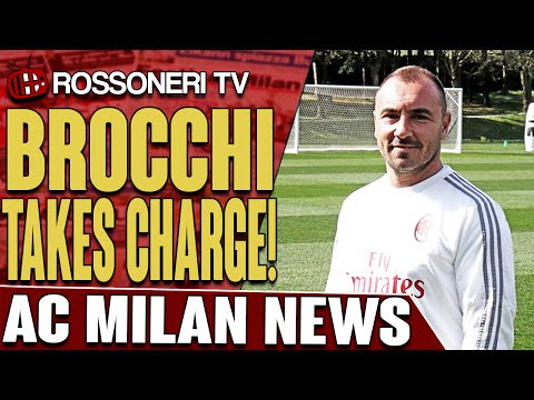 Brocchi Takes Charge! | AC Milan News | Rossoneri TV