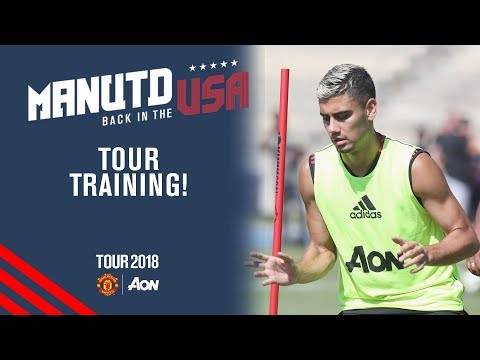 Alexis Sanchez, Pereira & Martial! | Manchester United Training | USA Tour 2018 Live on MUTV