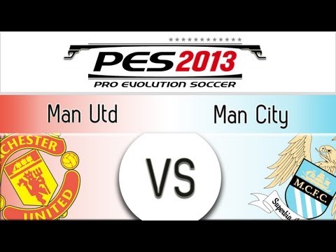 [TTB] PES 2013 Man Utd Vs Man City – Playthrough Commentary, Superstar Difficulty