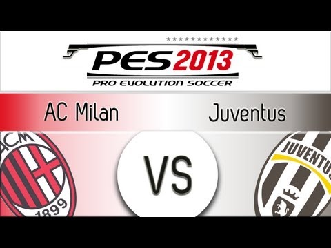 [TTB] PES 2013 AC Milan Vs Juventus – Playthrough Commentary, Superstar Difficulty