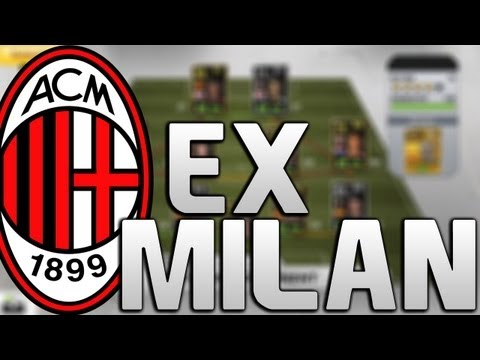 FIFA 13 – ‘EX AC Milan Squad’ (Thiago SIlva, KAKA, Ronaldinho, Pirlo and MORE!)