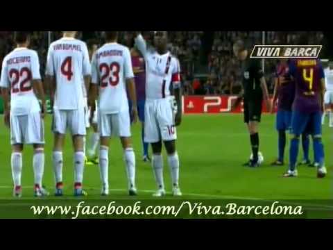 FC barcelona Vs AC milan 2-2 13/9/2011