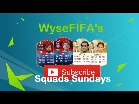 Sub Squad Sunday #1 2008 AC Milan ft. Hero Kaka and 2 Legends!!