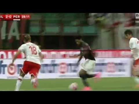 Luiz Adriano Goal | AC Milan 2 – 0 Perugia | Coppa Italia 2015