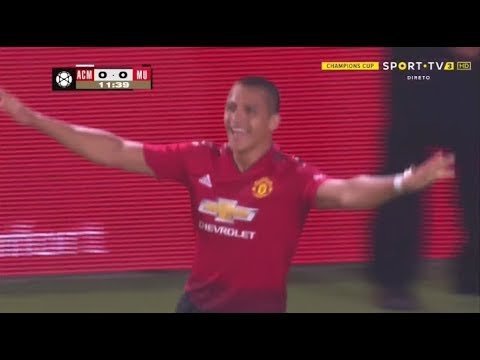 Alexis Sanchez Vs AC Milan (25/07/2018)