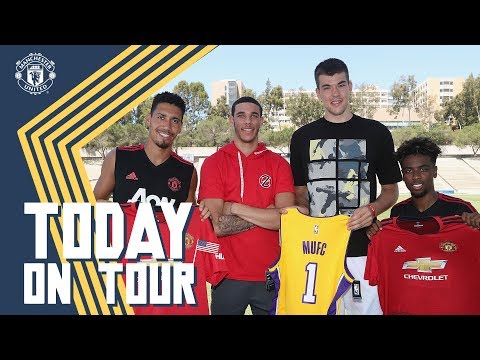 LA Lakers Lonzo Ball, Ping Pong & Pereira | Today On Tour | Watch Man Utd v AC Milan LIVE on MUTV!