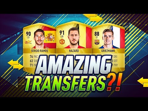 FIFA 19 CONFIRMED SUMMER TRANSFERS! | TRANSFER RUMOURS | w/ RAMOS, HAZARD & GRIEZMANN | FUT 19