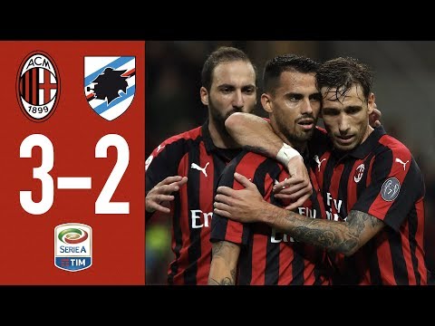 Highlights AC Milan 3-2 Sampdoria – Matchday 10 Serie A 2018/2019