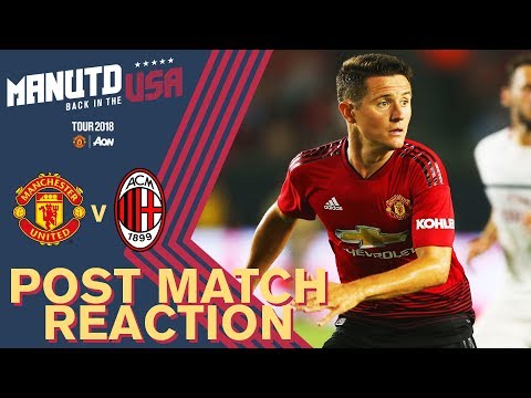 Herrera, Mourinho & Joel Pereira | AC Milan Reaction | Watch Tour 2018 LIVE on MUTV!