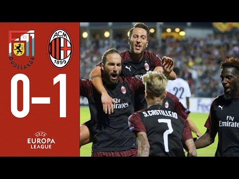 Dudelange 0-1 AC Milan – Highlights Europa League Group F Matchday 1