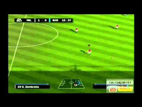 Fifa 11 “AC Milan Vs Barcelona (1Er Tiempo)” PS2 Gameplay Latino – HQ