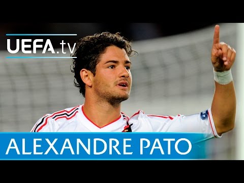 Milan’s Alexandre Pato scores after just 24 seconds against Barcelona