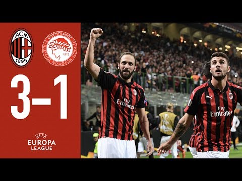AC Milan 3-1 Olympiacos – Highlights – Europa League Group F Matchday 2