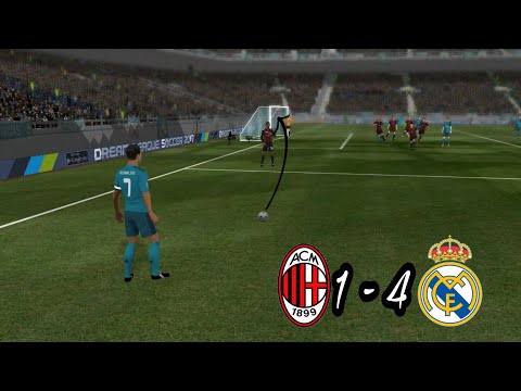 AC Milan vs Real Madrid – Dream league soccer 2017 – Android gameplay #36