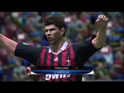 PES 2010 (PS3) Champions League: AC Milan v. Inter (First half)
