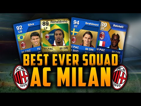 BEST EVER AC MILAN SQUAD! w/ 94 IBRAHIMOVIĆ! + MORE! | FIFA GENERATIONS