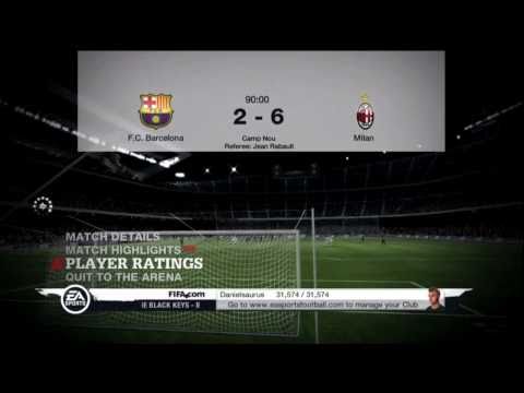 FIFA 11 – How to play with AC Milan – Online Ranked – New Squad Update – Commentary/Gameplay